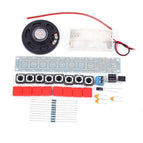 Electric Piano DIY Kits, NE555 DIY Electronic Organ Module Electronics Soldering Practice Learning Kits Electronic Organ Module