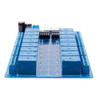 Ethernet Control Module Lan Wan Network Web Server RJ45 Port 16 Channel Relay Is  Ethernet controller board.RJ45 interface