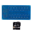 Ethernet Control Module Lan Wan Network Web Server RJ45 Port 16 Channel Relay Is  Ethernet controller board.RJ45 interface