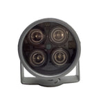 Evolylcam 4 Array IR Infrared LEDs Illuminator Night Vision CCTV Fill Light For Security IP Camera Metal Gray Dome Waterproof