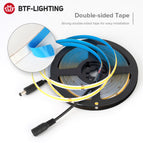FCOB LED Strip Light 360 480 LEDs High Density Flexible FOB COB Led Lights RA90 Warm Nature Cool White Linear Dimmable DC12V 24V