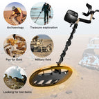 FS2 Underground Metal Detector Pro Gold Bug Detector 2 Coils Treasure Hunter Finder Pinpointer LCD Display High Sensity