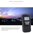FS2011 Radiation Detector Geiger Counter Beta Gamma X-Ray with Alarm Marble Tester Tool LCD Display Radioactive Detector