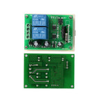 FUNSHION 433Mhz DC12V Universal Wireless Remote Switch Switch 2CH RF Relay Receiver Smart Home Automation Module For Garage Gate wholesale bulk price