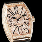 Fashion Guou 8200 Top Brand Luxury Man Watch Rose Gold Quartz Dress Full Rhinestone Barrel Casual Genuine leather & Steel Hight Gift