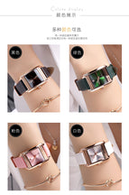 Fashion Top Guou Brand Quartz Leather Band Watch Women's Watch Square Simple Wwater Calendar Quartz Water Resistant Wristwatches