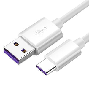 For Huawei 5A Cable supercharge P30 usb Type C Cable Super charging cord