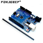 For UNO R3 Official ATMEGA16U2+MEGA328P Chip For Arduino UNO R3 Development board + USB CABLE
