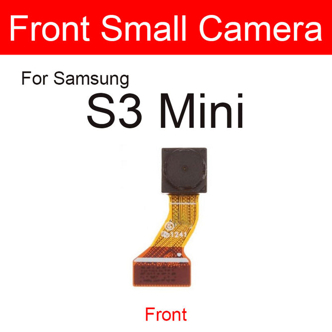 Front & Rear Back Camera For Samsung Galaxy S2 S3 S4 S5 Mini I9500 I9505 I9300 I9100 I747 Small Facing Main Big Camera Parts