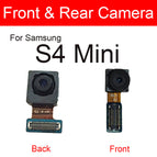 Front & Rear Back Camera For Samsung Galaxy S2 S3 S4 S5 Mini I9500 I9505 I9300 I9100 I747 Small Facing Main Big Camera Parts