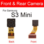 Front & Rear Back Camera For Samsung Galaxy S2 S3 S4 S5 Mini I9500 I9505 I9300 I9100 I747 Small Facing Main Big Camera Parts