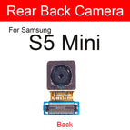 Front & Rear Back Camera For Samsung Galaxy S2 S3 S4 S5 Mini I9500 I9505 I9300 I9100 I747 Small Facing Main Big Camera Parts