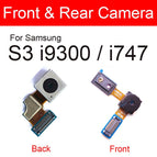 Front & Rear Back Camera For Samsung Galaxy S2 S3 S4 S5 Mini I9500 I9505 I9300 I9100 I747 Small Facing Main Big Camera Parts