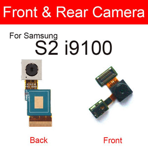 Front & Rear Back Camera For Samsung Galaxy S2 S3 S4 S5 Mini I9500 I9505 I9300 I9100 I747 Small Facing Main Big Camera Parts