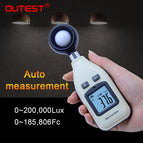 GM1010 Light Luxmeter Meters 0-20000 Lux Digital Illuminometer Luminometer Photometer Lux/FC LM Test Light Meter