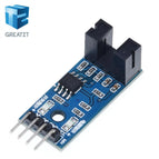 GREATZT F249 4 PIN Infrared Speed Sensor Module For Arduino /51/AVR/PIC 3.3V-5V High Quality