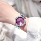 GUOU Watch Fashion Exquisite Quartz Women Watches Top Luxury Band Silver Steel Bracelet Watch Women reloj mujer relogio feminino
