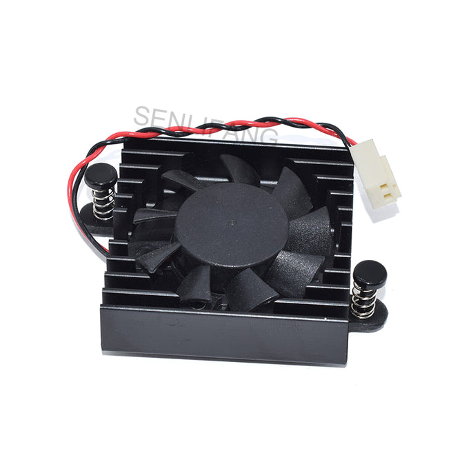 Genuine New Heatsink & Fan for Dahua DVR HDCVI Camera for DAHUA DVR 5V   BGA chipset  Fan 2 Wire Cooler Cooling Fan