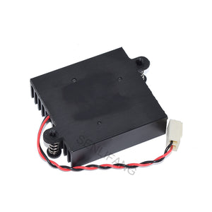Genuine New Heatsink & Fan for Dahua DVR HDCVI Camera for DAHUA DVR 5V   BGA chipset  Fan 2 Wire Cooler Cooling Fan