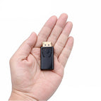 Gold-plated Display Port DP Male to HDMI Female Adapter Cable Converter Video Audio Connector for HDTV PC Wholesale High Quality