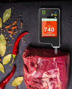 Greentest-ECO6 Updated Home Digital Radiation TDS Water Nitrate Tester Detector with Capacitive Screen and Bluetooth Function