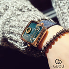 Guou Sports Watches Men Fashion Clocks Waterproof Watches Men Top Brand Men's Watch Clock Erkek Kol Saati Reloj Hombre Kol Saati