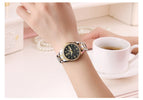 WWOOR New diamond Women Bracelet Watches Waterproof Ladies Watch Stainless Steel fashion Dress Quartz Watch Women Reloj Mujer