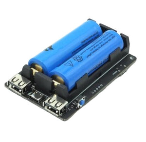 10pcs/lot Original 18650 UPS Pro Power Supply Device Extended Two USBA Port for Raspberry Pi 4 B / 3B+ /3B
