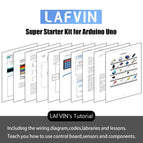 LAFVIN Super Starter Kit for Arduinos for U no R3 with CD Tutorial