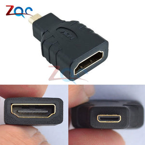 HDMI to Micro HDMI Converter Gold Plated HD Extension Adapter Connector for Video TV