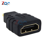 HDMI to Micro HDMI Converter Gold Plated HD Extension Adapter Connector for Video TV