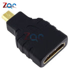 HDMI to Micro HDMI Converter Gold Plated HD Extension Adapter Connector for Video TV