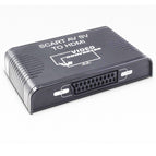 HDmatters S-video composite AV Scart to hdmi converter Switcher S-video+RCA+Scart to HDMI out