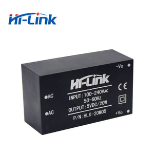HLK-20M05/20M09/20M12/20M15/20M24 AC DC 220V 5V/9V/12V/15V/24V  isolated switching step down power supply module home automation