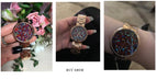 GUOU Women Watches Top Brand Luxury Colorful Diamond Wrist Watches Fashion Shiny Rhinestone Watch Rose Gold Clock reloj mujer