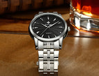 Quartz Watch Men 50 M Waterproof Mens Watch WWOOR 8028 MIYOTA 7T35 Movement Simple Wristwatches with Watchband Fixing Tool 2018