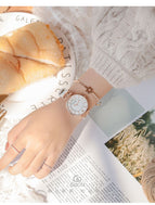 GUOU Women's Watches Luxury zegarek damski Diamond Watch Fashion ladies Watch Women Clock saat reloj mujer relogio feminino