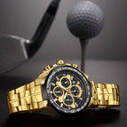 Relogio Masculino Wrist Watches Men 2019 Top Brand Luxury WWOOR Golden Chronograph Men Watches Gold Big Male Wristwatch Man 2019