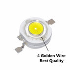 Wholesale 500pcs 1w 3w led chips bulb diode RGB/Red/Yellow/Blue/Green/Cold Whie/Natural White/Warm White Light Source