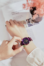Fashion WWOOR Luxury Stainless Steel Watches Women Quartz Bracelet Watch Ladies Dress Watches Blue Clock relogios Montre Femme