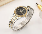 WWOOR New Gold Women Bracelet Watches Waterproof Ladies Watch Stainless Steel Casual Dress Woman Quartz Watch Women Reloj Mujer