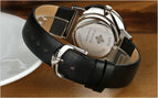WWOOR Men's Watch Brand Luxury Waterproof Analog Quartz Clock Male Leather Belt Casual Sports Watches Men Blue relogio masculino
