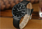 WWOOR Men's Watch Brand Luxury Waterproof Analog Quartz Clock Male Leather Belt Casual Sports Watches Men Blue relogio masculino