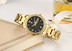 WWOOR New Gold Women Bracelet Watches Waterproof Ladies Watch Stainless Steel Casual Dress Woman Quartz Watch Women Reloj Mujer