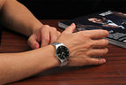 Top Brand Luxury WWOOR Men's Watches Stainless Steel Band Analog Display Quartz Wrist Watch Ultra Thin Dial Fashion Dress Watch