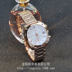 2018 Women Man Lover Square Rose Gold Alloy And Leather Quartz Watch GUOU Luxury Waterproof for Woman Ladies Gilrs Wrist watches