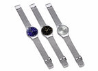Top Brand Luxury WWOOR Men's Watches Stainless Steel Band Analog Display Quartz Wrist Watch Ultra Thin Dial Fashion Dress Watch