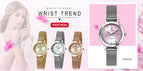 WWOOR Women Watches Luxury Brand Dress Diamond Gold Wrist Watch Stainless Steel Ladies Watches Golden Quartz Watch Women 2019