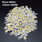Wholesale 500pcs 1w 3w led chips bulb diode RGB/Red/Yellow/Blue/Green/Cold Whie/Natural White/Warm White Light Source