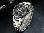 2018 Digital Watch Men Luxury Brand WWOOR Men's Watches Quartz LED  Military Watch Swimming Casual Sport Wristwatch